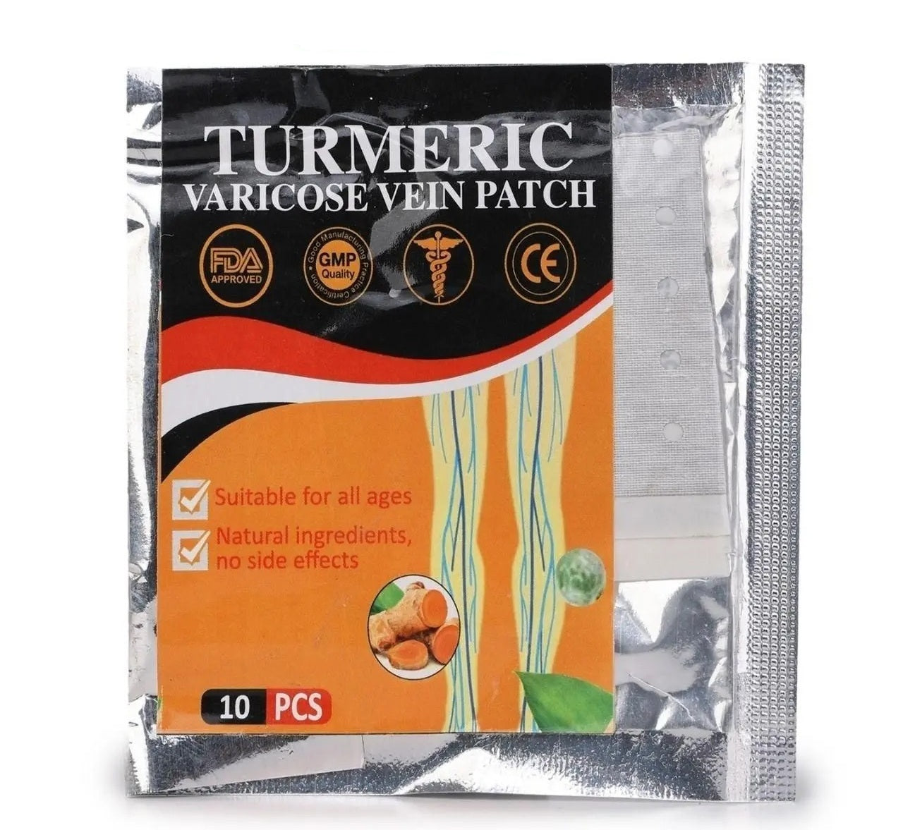 Turmeric Varicose Vein Patch (10 Pcs)