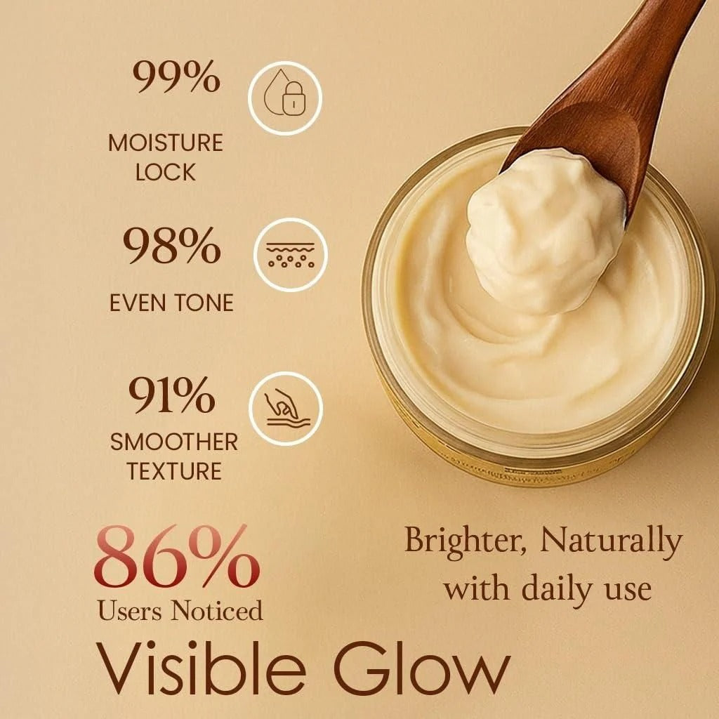ZAFRANI GLOW GOLD & WHITE BODY CREAM (BUY 1 GET 1 FREE)(PACK OF 2)